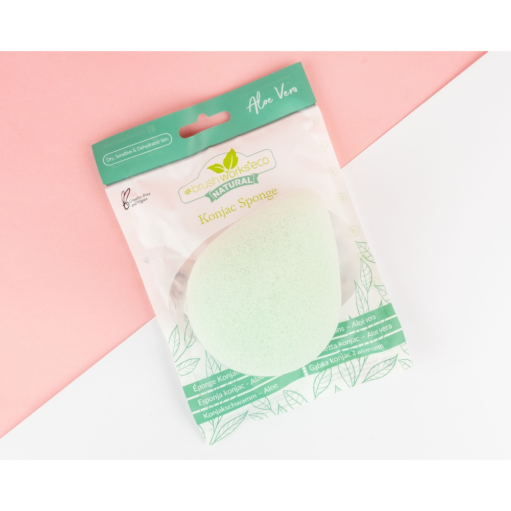Éponge Konjac 'Aloe Vera'