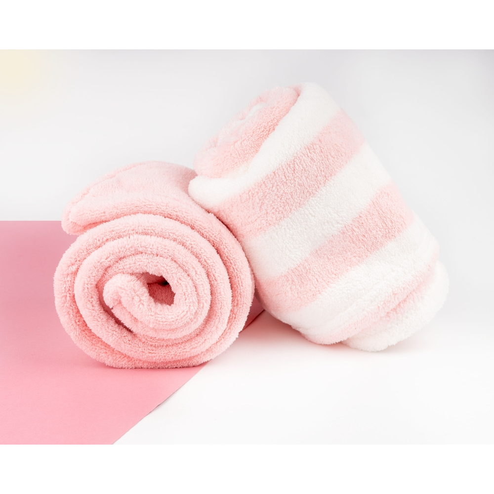 Serviette à cheveux 'Luxury' - 2 Pièces