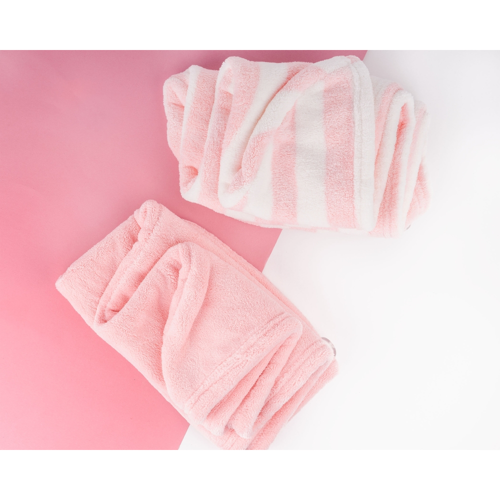 Serviette à cheveux 'Luxury' - 2 Pièces