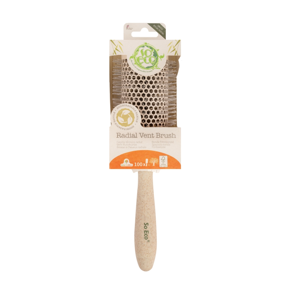 Brosse à cheveux 'Biodegradable Radial' - 53 mm