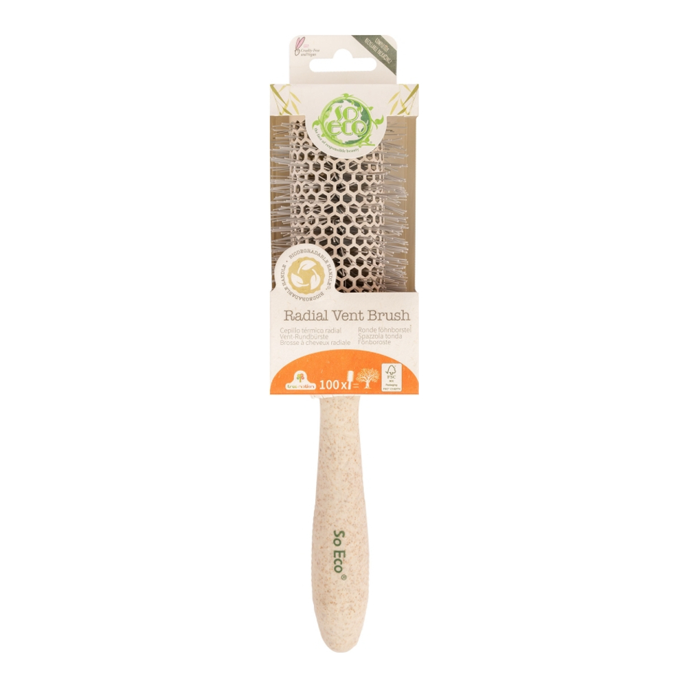 Brosse à cheveux 'Biodegradable Radial' - 43 mm