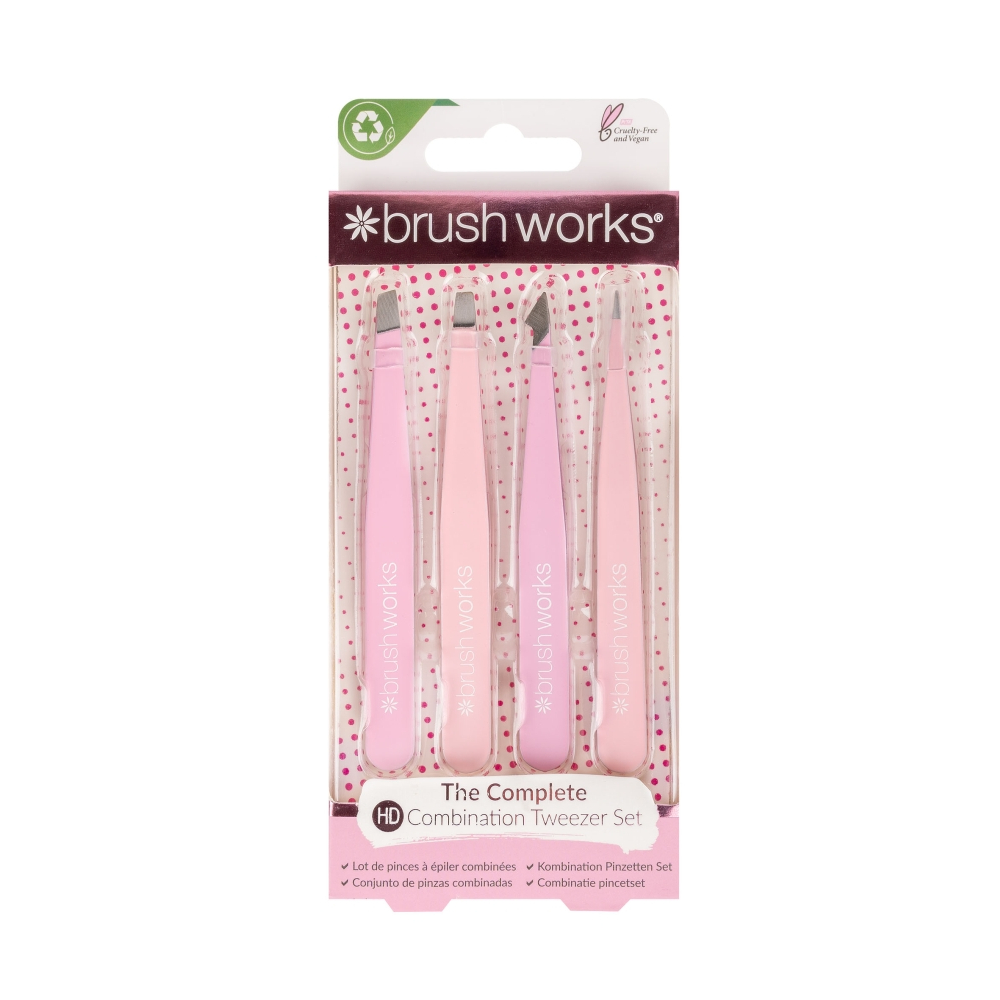 Jeu de pinces à épiler 'HD 4 Piece Combination'