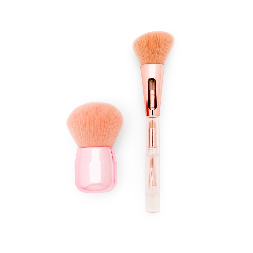 Set de pinceaux de maquillage  - 2 Pièces