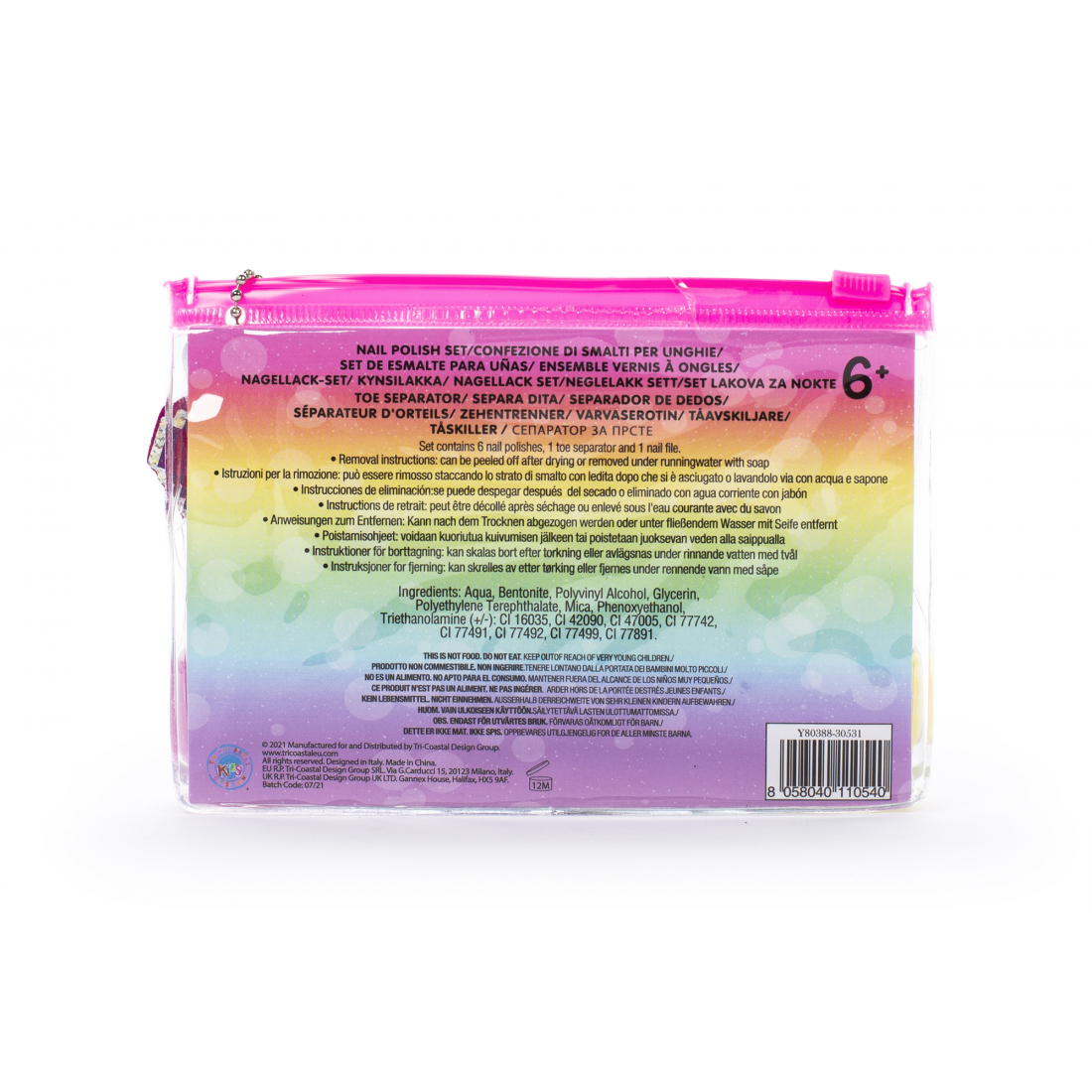 'Gamer Girl' Nails Set - 8 Pieces