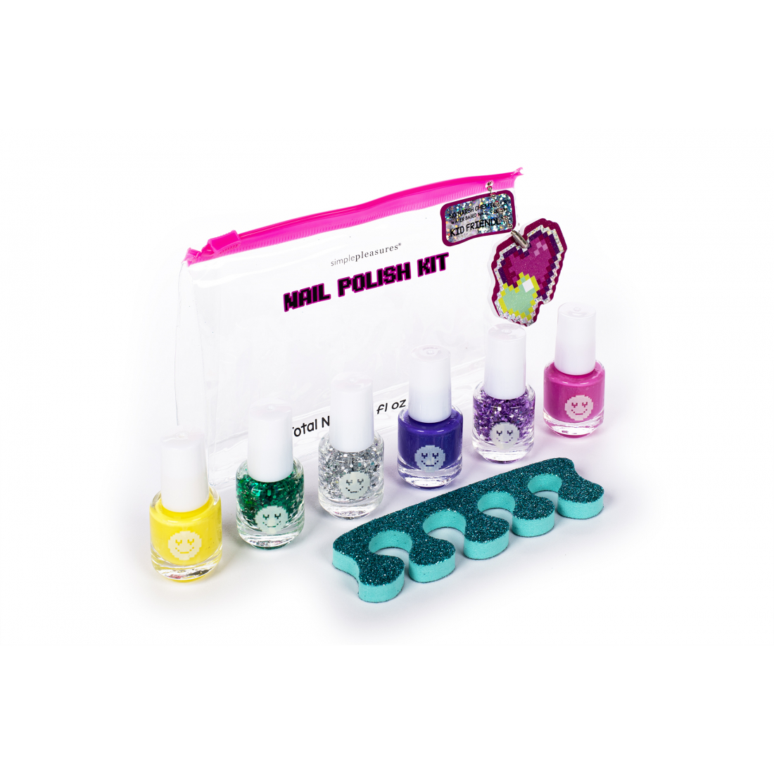 'Gamer Girl' Nails Set - 8 Pieces