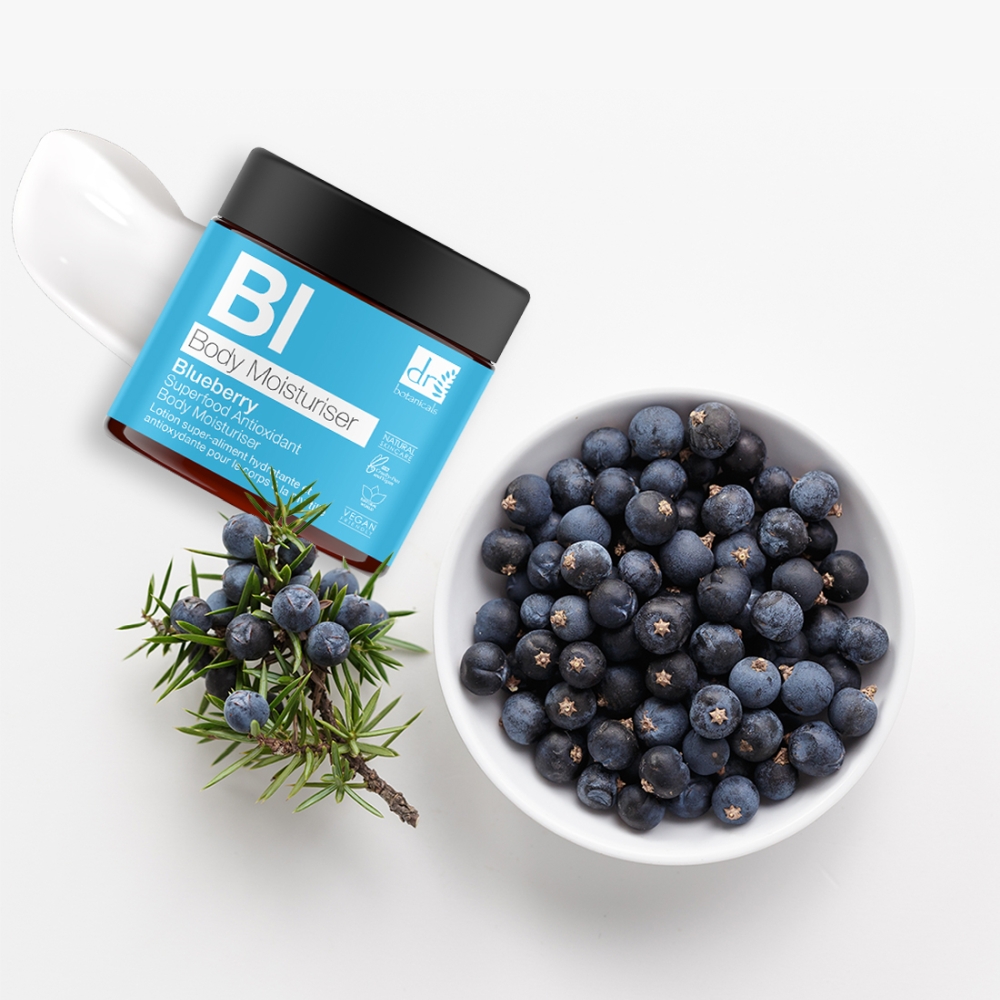 'Blueberry Superfood Antioxidant' Body Cream - 60 ml