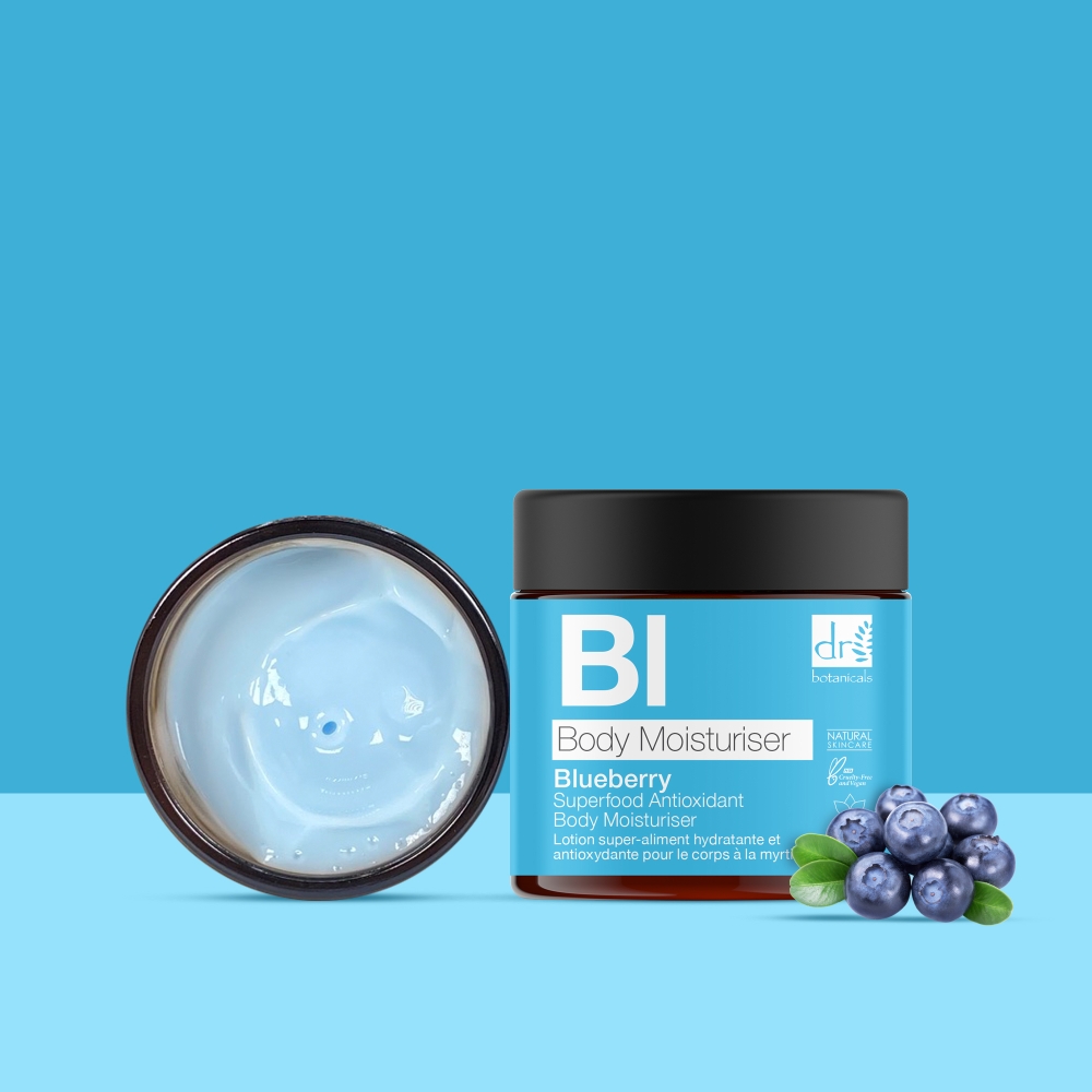 'Blueberry Superfood Antioxidant' Body Cream - 60 ml