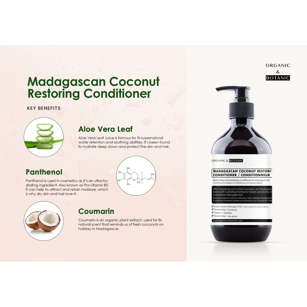 'Madagascan Coconut Restoring' Conditioner - 500 ml