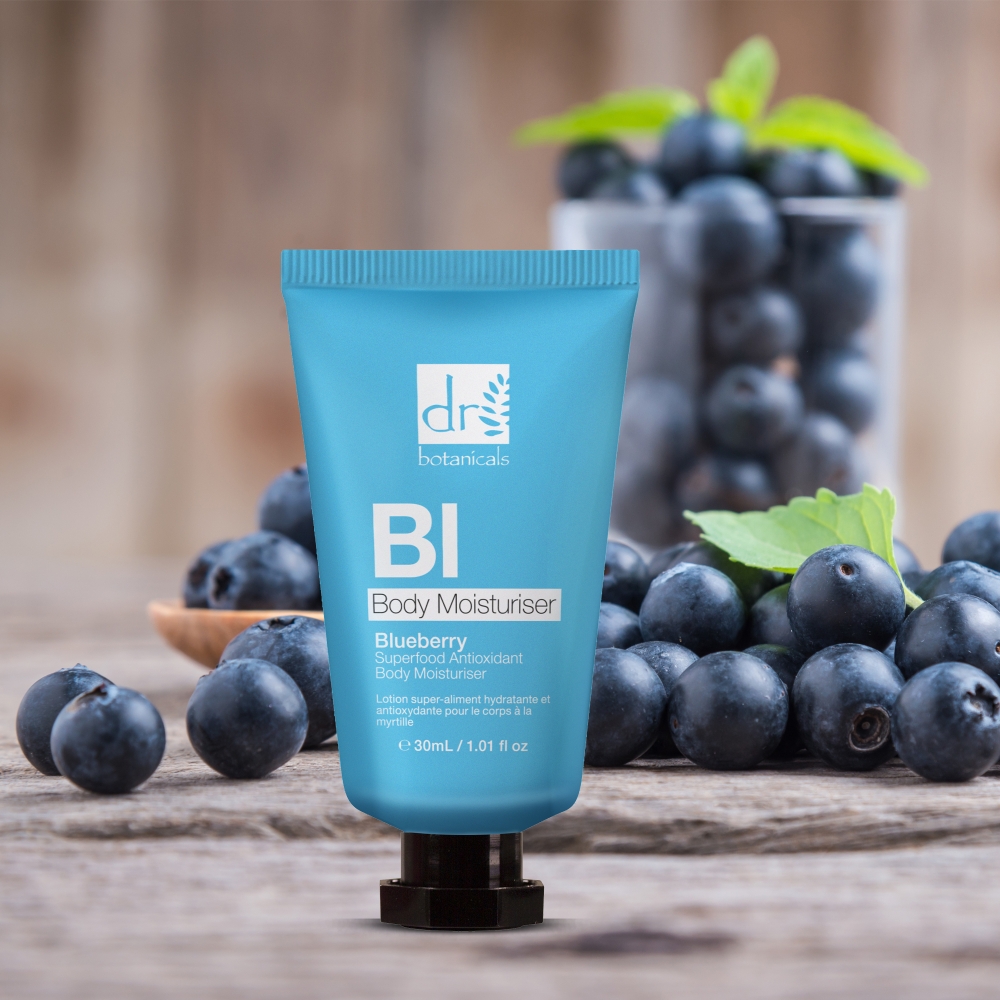 'Blueberry Superfood Antioxidant' Body Cream - 30 ml