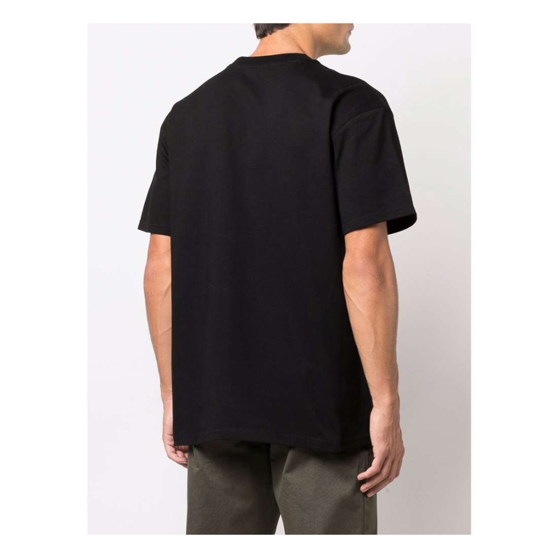 T-shirt 'Logo-Embroidered' pour Hommes