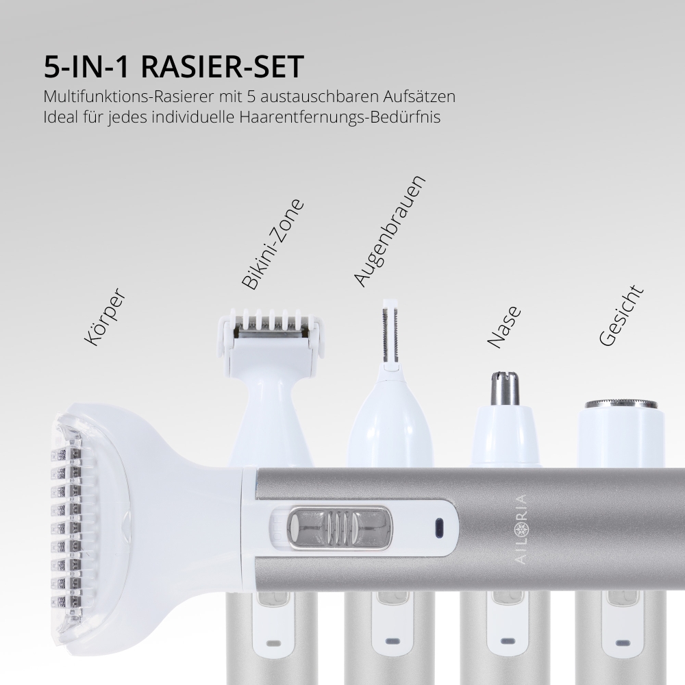 Rasoir électrique 'Evapore 5 in 1'