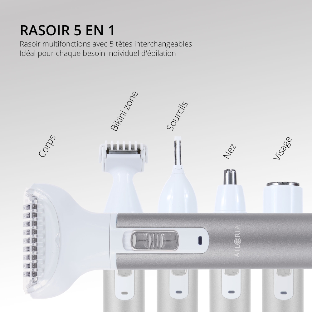 Rasoir électrique 'Evapore 5 in 1'