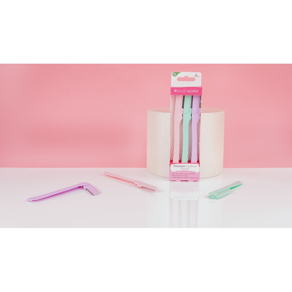 Rasoir à sourcils 'Precision' - 3 Pièces