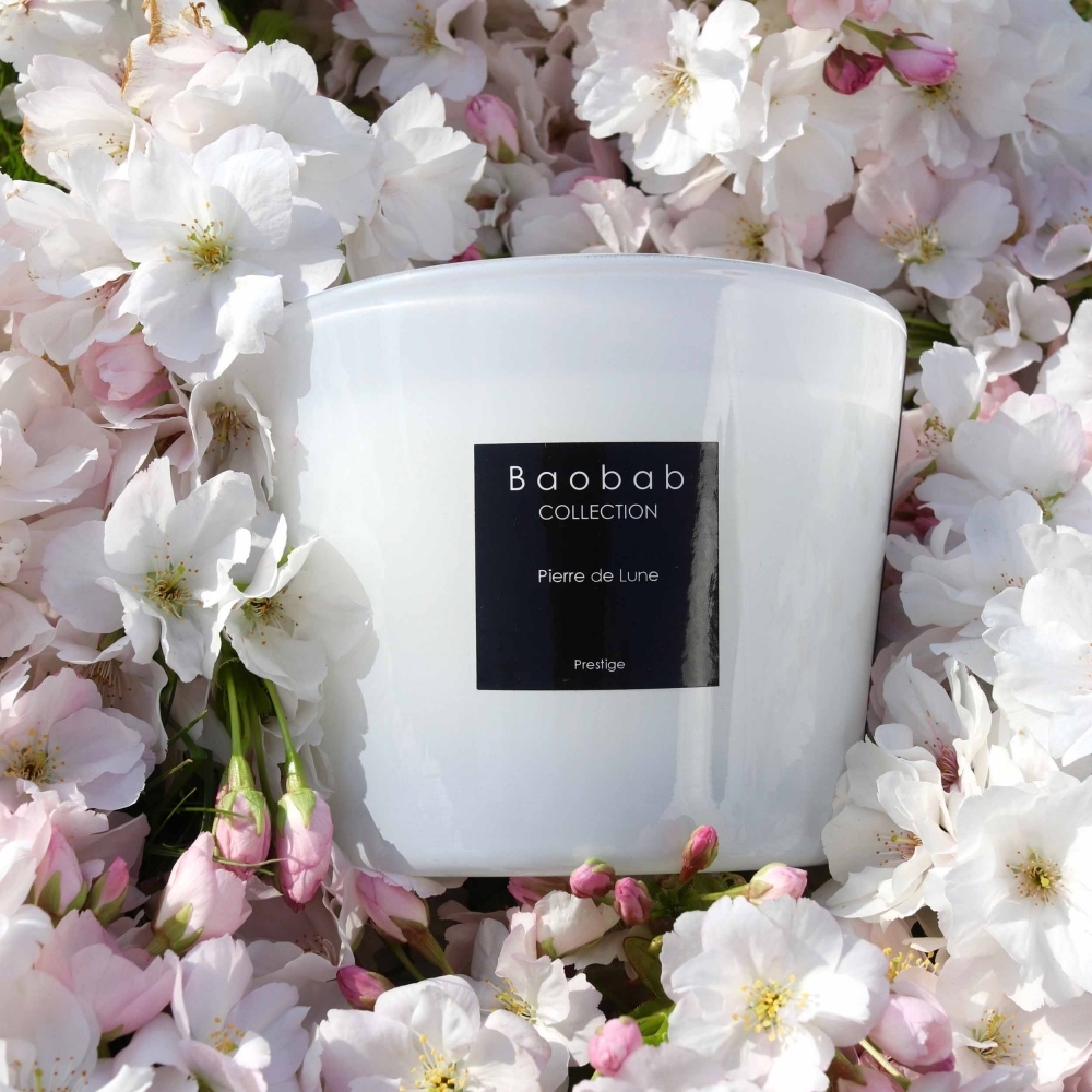 Bougie parfumée 'Les Prestigieuses Pierre de Lune M Max 10' - 1.3 Kg