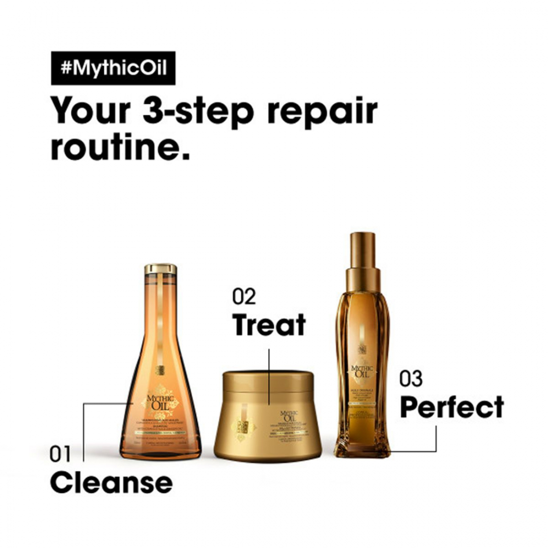 Masque capillaire 'Mythic Oil Light' - 200 ml