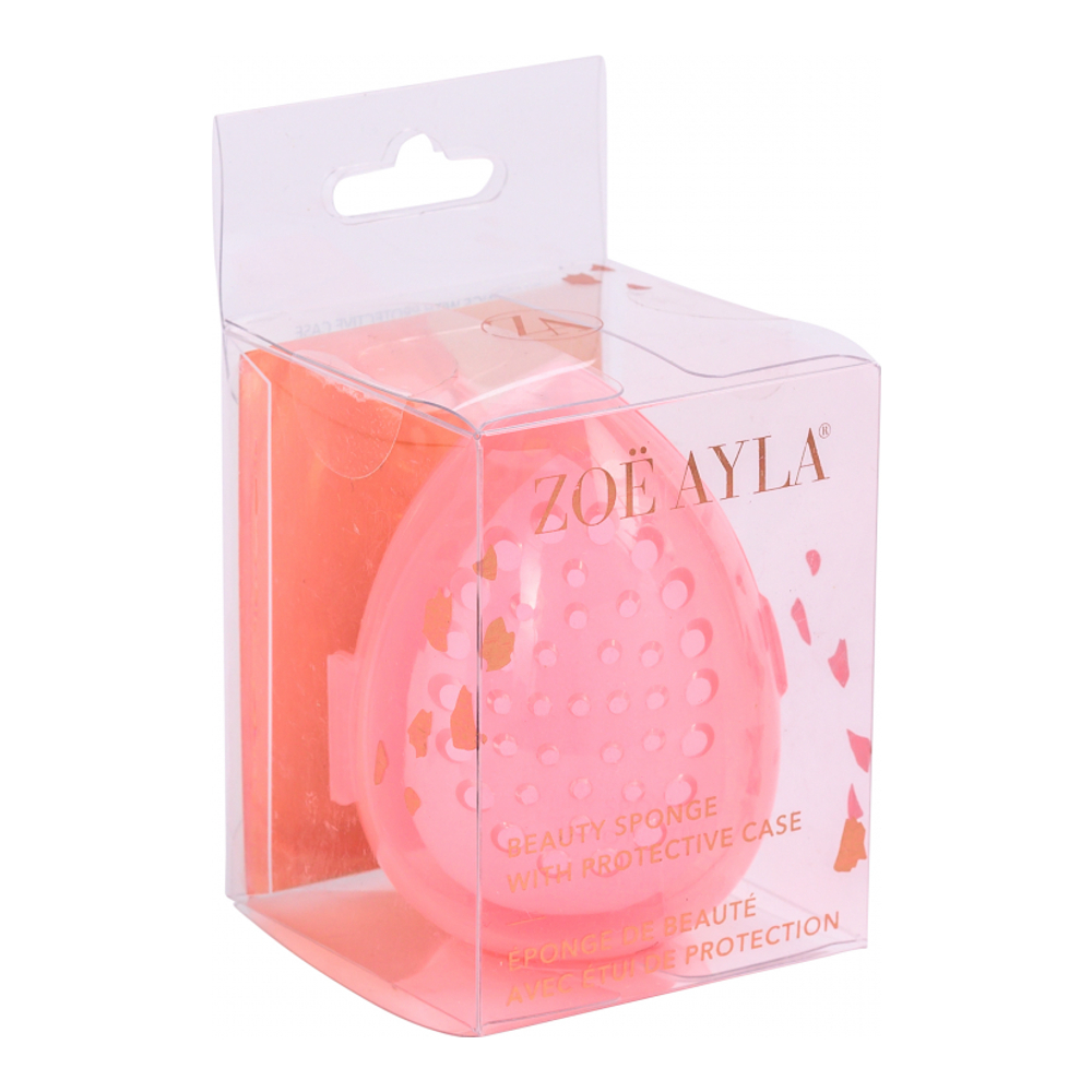 Eponge de maquillage avec étui