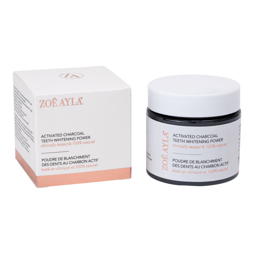 Poudre de blanchiment des dents 'Activated Charcoal' - 60 ml