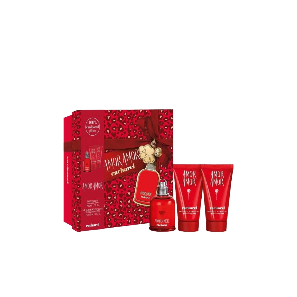 'Amor Amor' Coffret de parfum - 3 Pièces