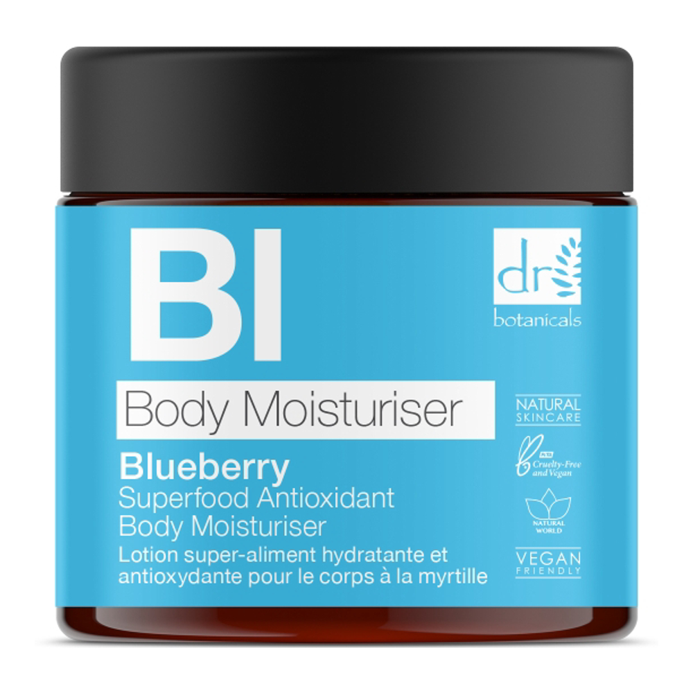 'Blueberry Superfood Antioxidant' Body Cream - 60 ml