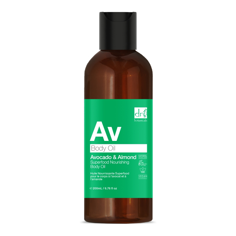 'Avocado & Almond Superfood Nourishing' Body Oil - 200 ml
