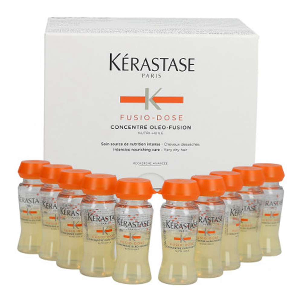 Set de soins capillaires 'Concentre Oleo-Fusion' - 12 ml, 10 Pièces