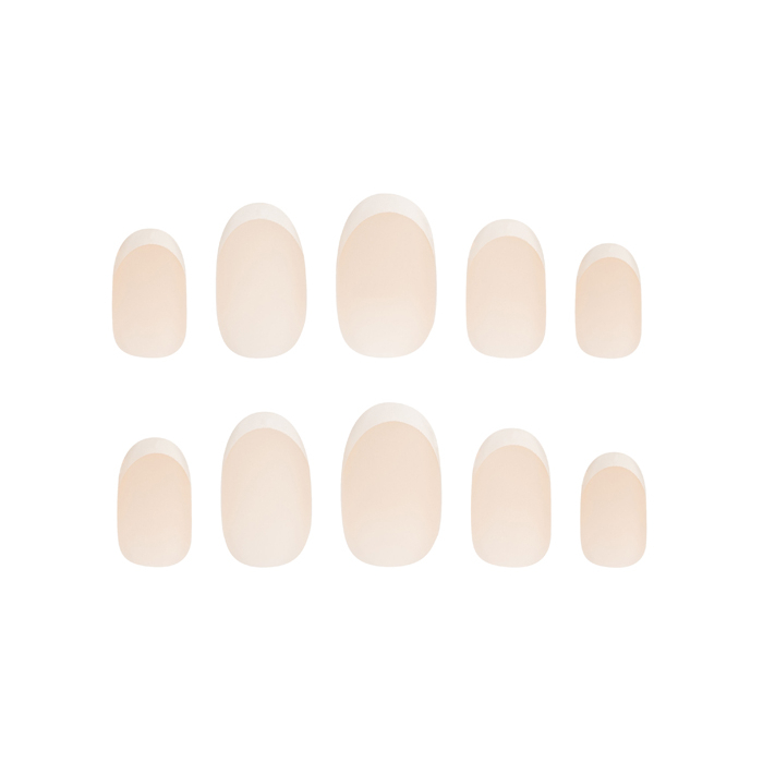 Capsules d'ongles 'Oval' - French 24 Pièces