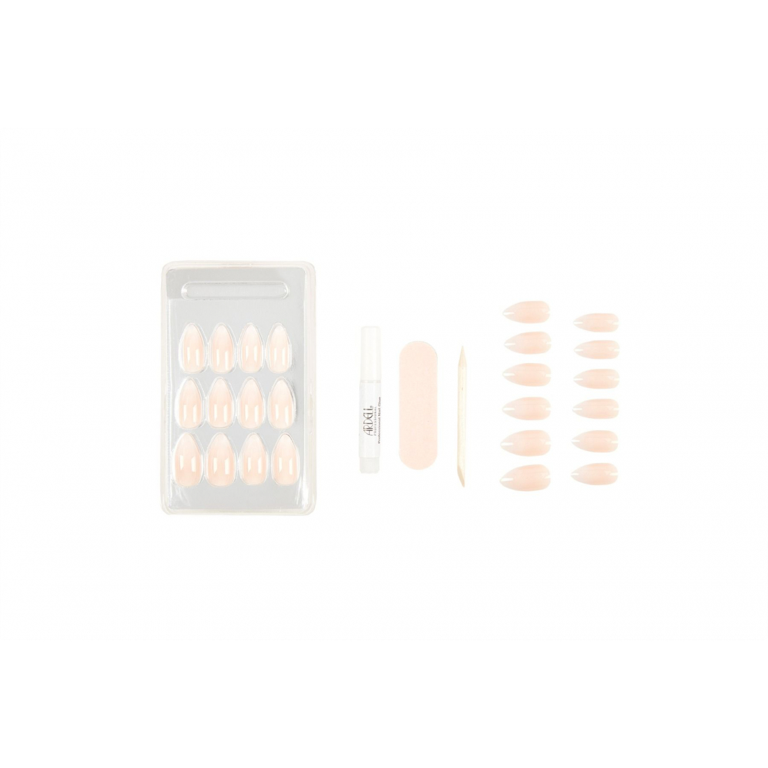 'Nail Addict' Fake Nails - Ombre Fade