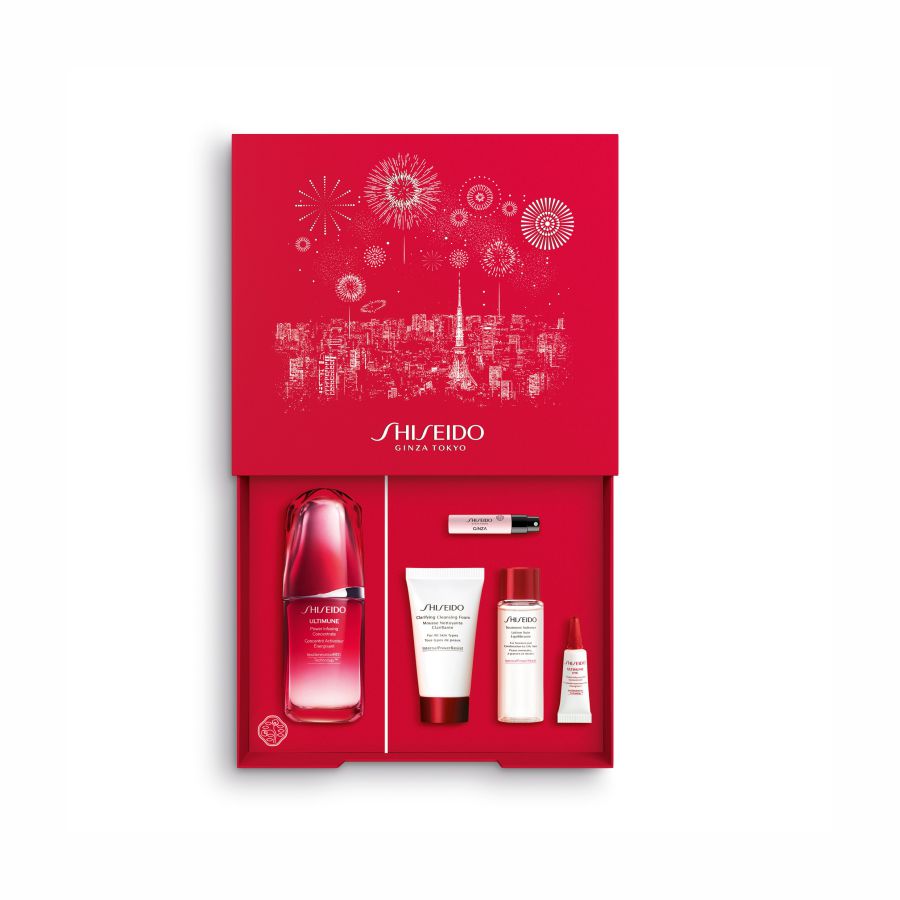 Coffret de soins de la peau 'Ultimune Power Infusing Concentrate 3.0' - 5 Pièces