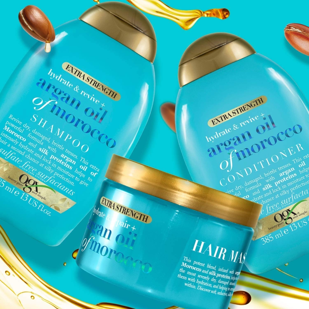 'Hydrate & Revive+ Argan Oil of Morocco Extra Strength' Hair Mask - 168 g