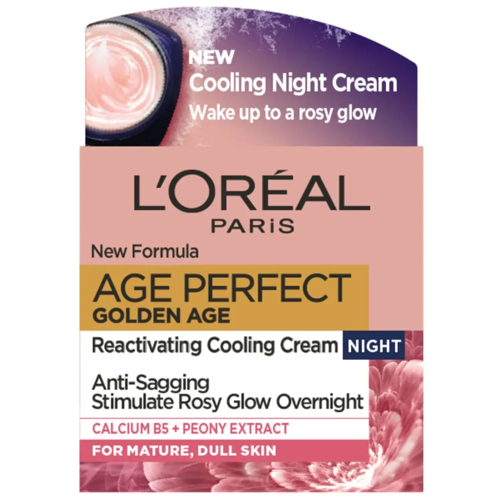 Crème de nuit 'Age Perfect Golden Age Reactivating Cooling' - 50 ml