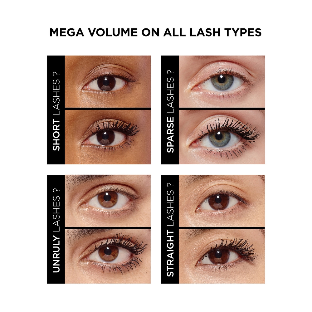 'Air Volume Mega' Mascara - 01 Black 8.5 ml