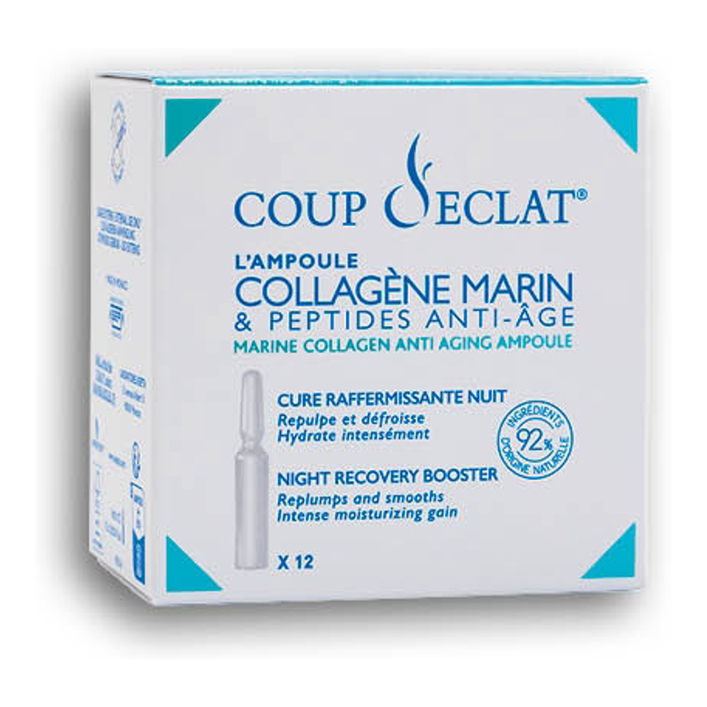 'L'Ampoules Au Collagène Marin' Night Treatment - 12 Ampules, 1 ml