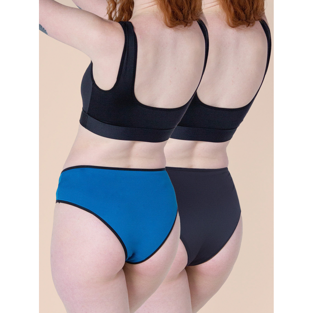 Slips Menstruels 'Carla Abundant Flow' pour Femmes - 2 Pack