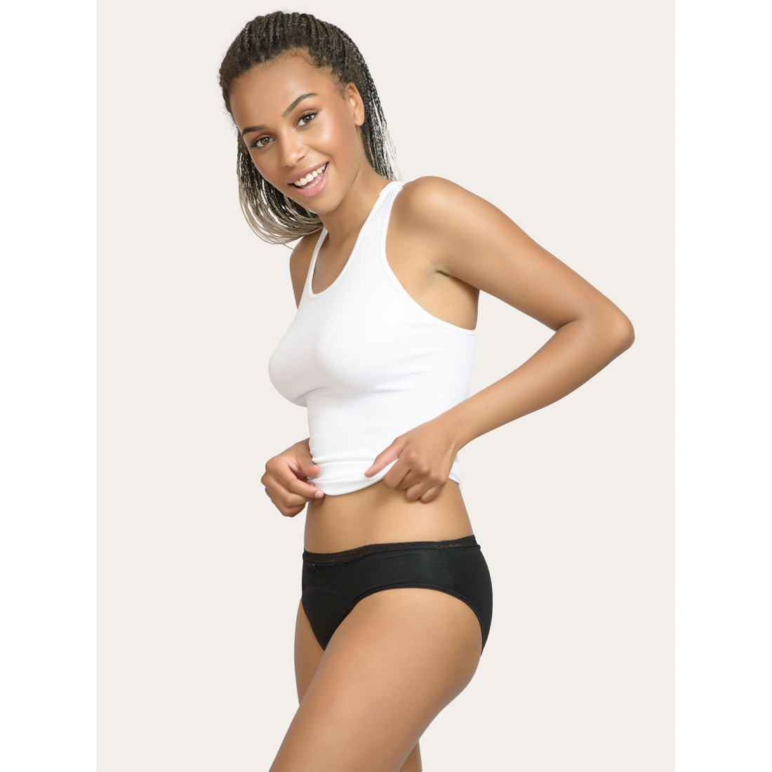 Slips Menstruels 'Vega Light Flow' pour Femmes - 2 Pack