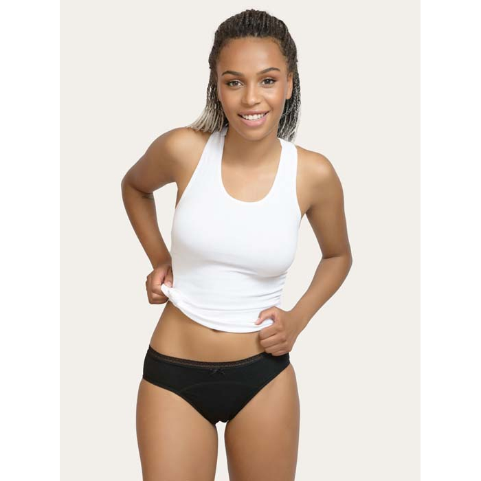 Slips Menstruels 'Vega Light Flow' pour Femmes - 2 Pack