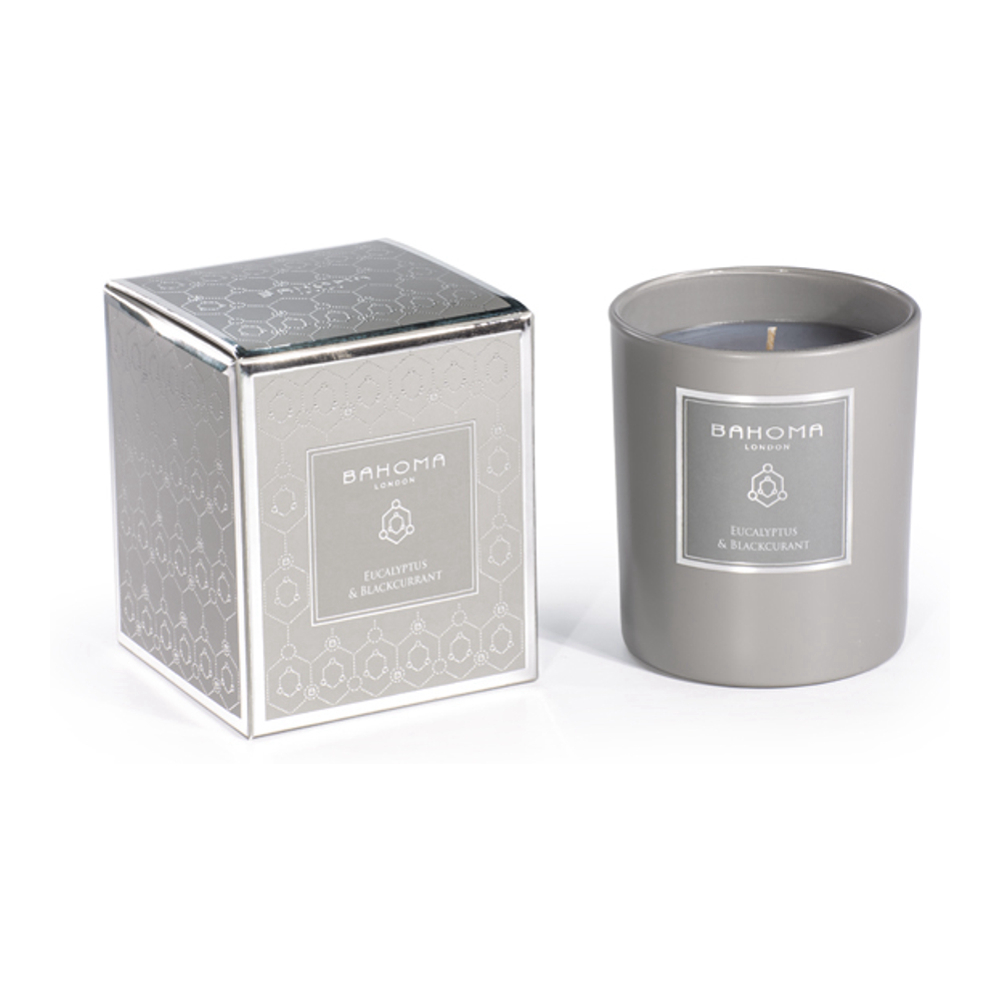Grande Bougie 'Ash' - Blackcurrant & Eucalyptus 220 g