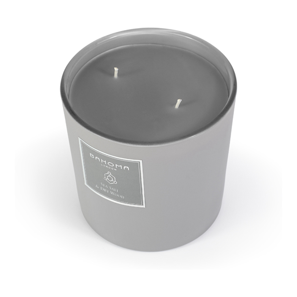 Bougie 2 mèches 'XL' - Seasalt & Dry Wood 620 g