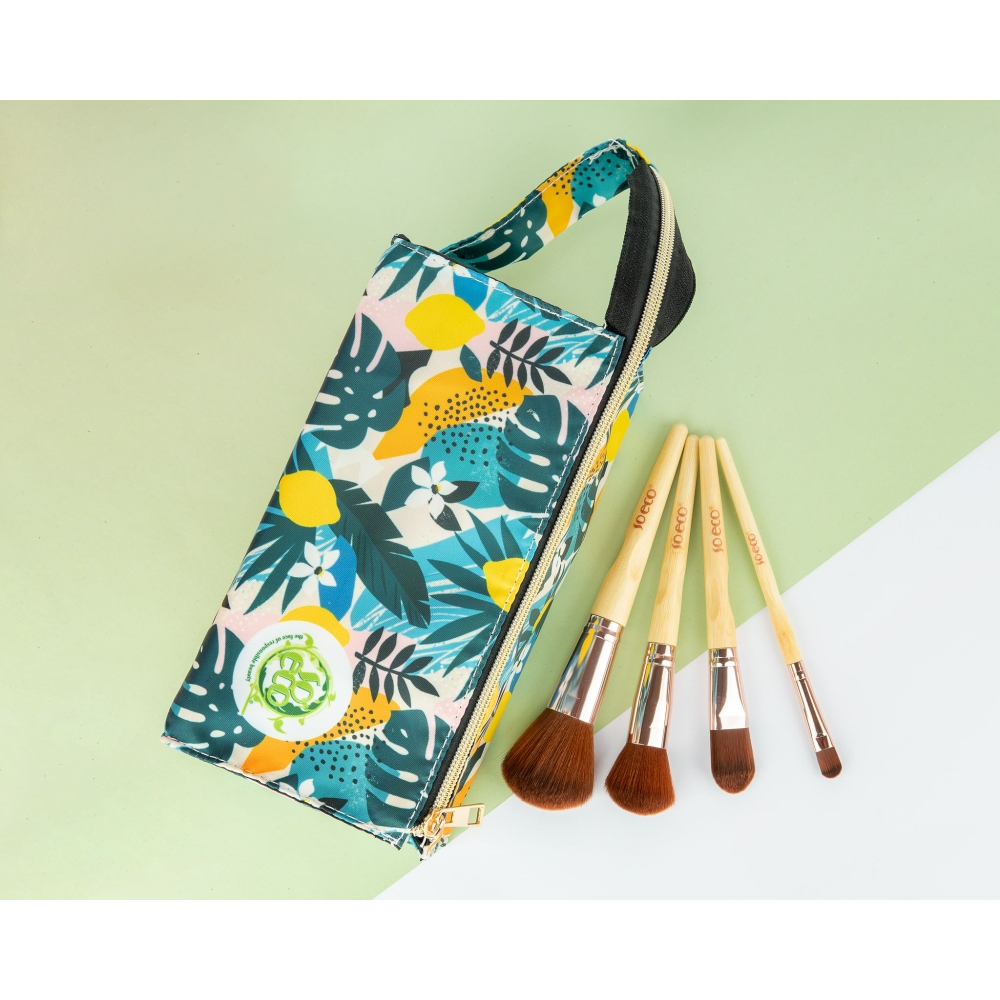 Set de pinceaux de maquillage 'Natural Travel'