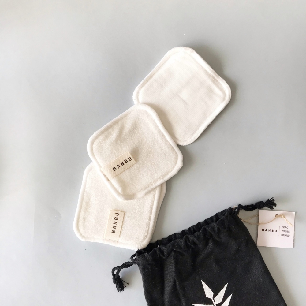 Disques démaquillants 'Reusable Biodegradable' - 4 Pièces