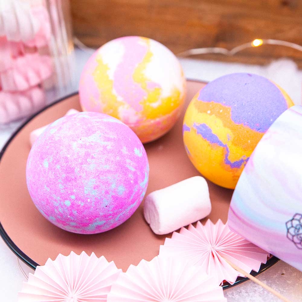 'Gourmandise' Bath Bomb Set - 450 g