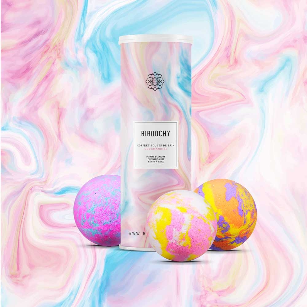 'Gourmandise' Bath Bomb Set - 450 g