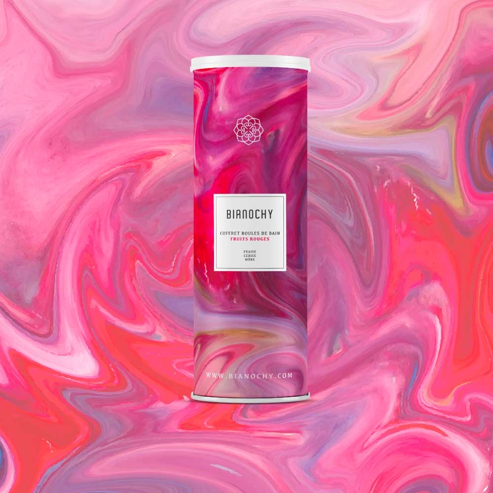 'Fruits Rouges' Bath Bomb Set - 450 g