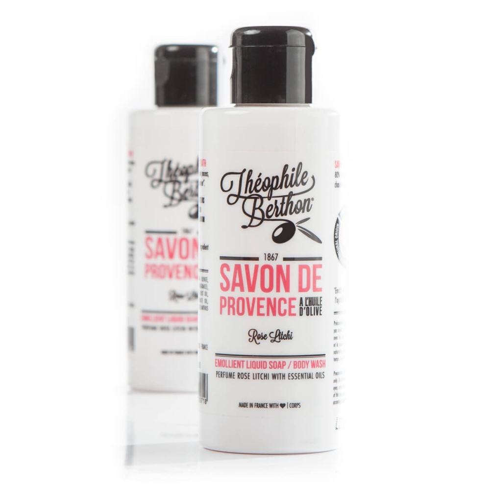 'De Provence Surgras' Liquid Soap - Rose Litchi 100 ml