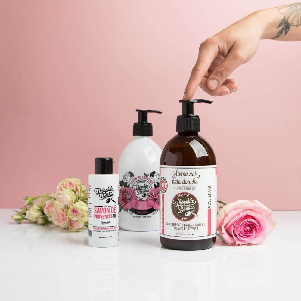 'Noir Surgras' Liquid Soap - Rose Litchi 500 ml