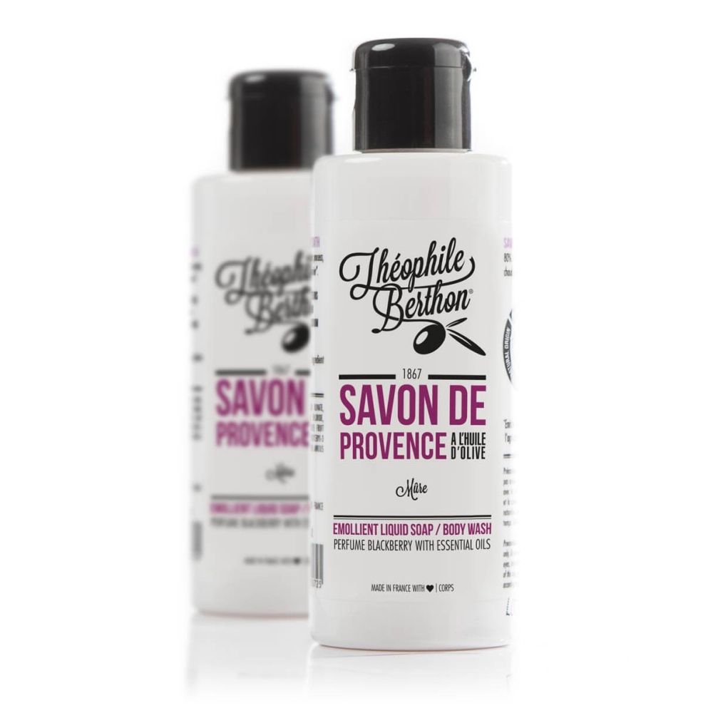'De Provence Surgras À L'Huile D'Olive' Liquid Soap - Mûre 100 ml