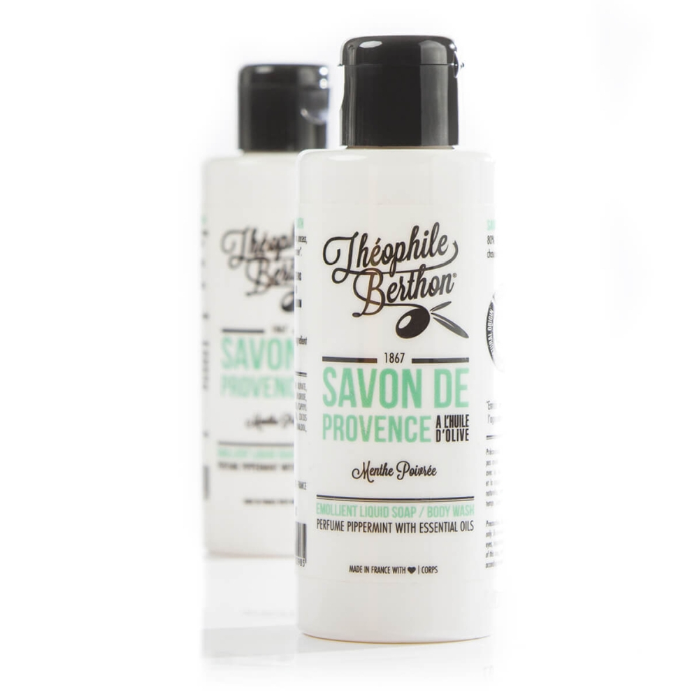 'De Provence Surgras' Liquid Soap - Menthe Poivrée 100 ml