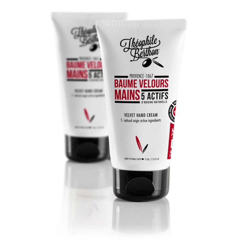 'Velours' Hand & Nail Balm - Amande Rouge 75 ml