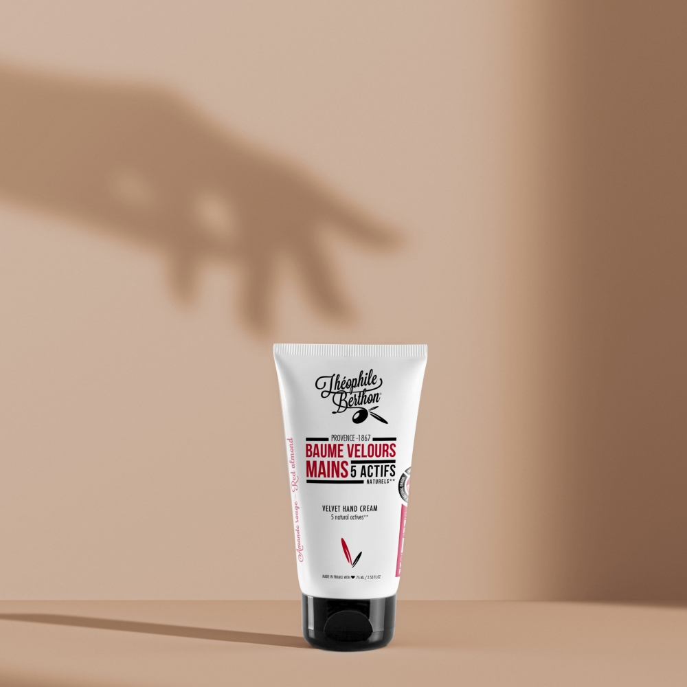 'Velours' Hand & Nail Balm - Amande Rouge 75 ml