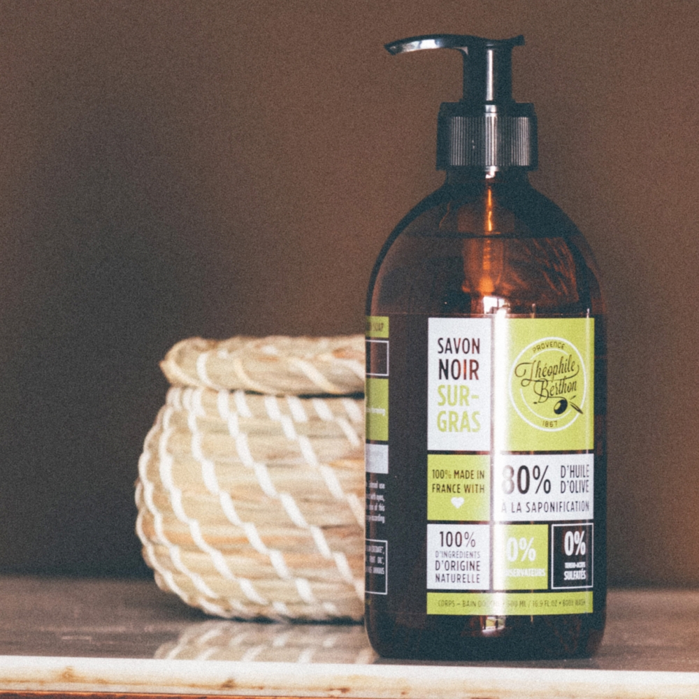 'Noir Surgras' Liquid Soap - Sans Huile Essentielle 500 ml