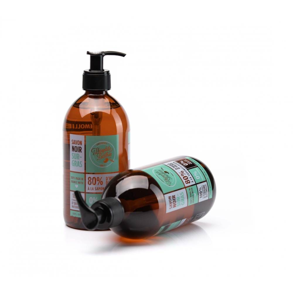 'Noir Surgras' Liquid Soap - Menthe Poivrée 500 ml